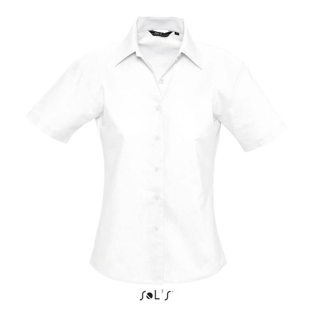 Γυναικείο Κοντομάνικο Πουκάμισο (Brisbane 16030) λευκό